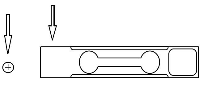 Célula de carga monopunto de aluminio de la alta exactitud de la célula de carga del haz del paralelo de la célula de carga